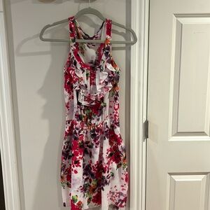 Express floral mini dress